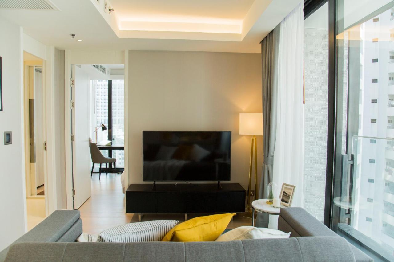 Sukhumvit 11#Luxury#Pool#Gym#Bts Nana&Mrt Sukhumvit#1Br#Max2Ppl Apartman Bangkok Kültér fotó